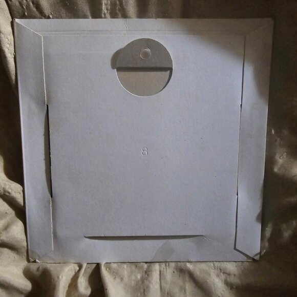 Wolf Drawing Wall Picture Framed Used - Picture 2 of 2